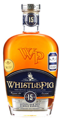 Whistlepig Rye Single Barrel 15 Year Old- 750 Ml - Image 1