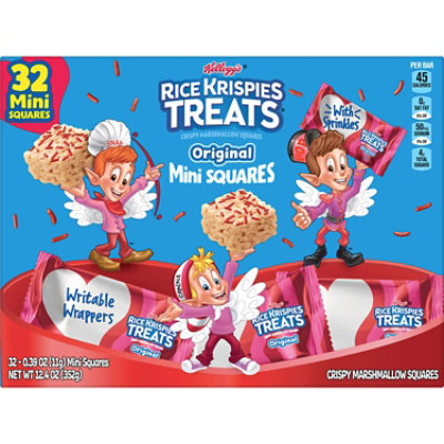 Kelloggs Rice Krispies Treats Squares Orig With Red Sprinkles - 12.4 Oz. - Image 4