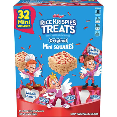 Kelloggs Rice Krispies Treats Squares Orig With Red Sprinkles - 12.4 Oz. - Image 1