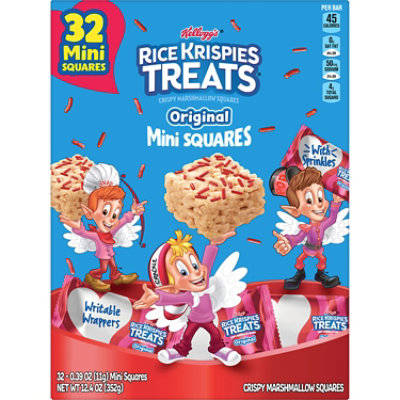 Kellogg's Rice Krispies Treats 52個入り Kellogg's Rice Krispies Treats Mini Squares, Original with