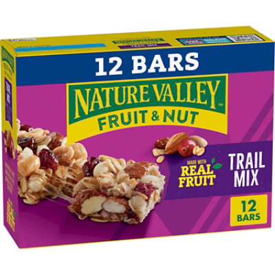 Nature Valley Fruit And Nut Trail Mix Chewy Granola Bars 12 Count - 14.4 Oz - Image 3