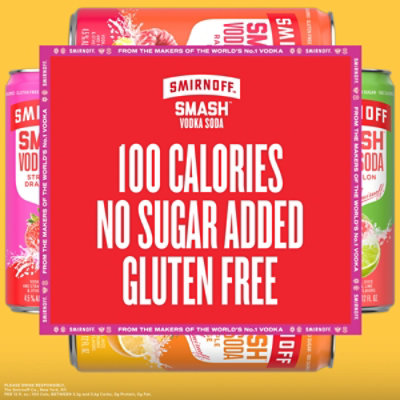 Smirnoff Smash Variety Pack Ready To Drink - 8-12 Fl. Oz. - Image 2