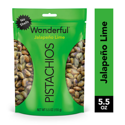 Wonderful No Shell Jalapeno Lime Pistachios - 5.5 Oz. - Image 2
