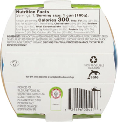 Wild Planet Wild Tuna Quinoa Salad - 5.6 Oz - Image 6