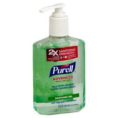 Purell Aloe Hand Sanitizer With Pump - 8 Fl. Oz. - Image 1