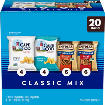 Snyder's of Hanover Classic Mix Variety Pack - 20 Count - Image 1