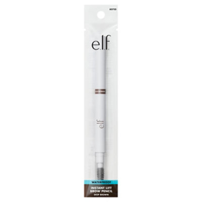 e.l.f. Deep Brown Instant Lift Waterproof Brow Pencil - Each - Image 1