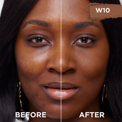 L'Oreal Paris True Match Super-Blendable Oil Free Makeup Powder W10 Deep - 0.34 Oz - Image 4