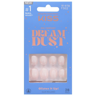 Kiss P Nails Gel Fantasy Dd Silvr Spn - 1 Count - Image 3