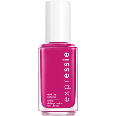 essie expressie quick dry nail polish vegan power moves pink power moves - 0.33 Fl. Oz. - Image 1