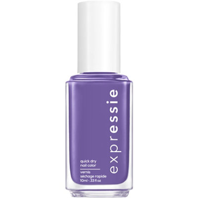 essie expressie quick dry nail polish vegan power moves purple choreo queen - 0.33 Fl. Oz. - Image 1
