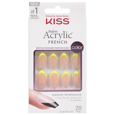 Kiss P Nails Salon Acryl French Hype - 1 Count - Image 3