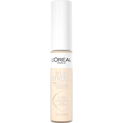 L'Oreal Paris True Match Radiant Serum Concealer with Hyaluronic Acid N1 Light - 0.33 Fl. Oz. - Image 3