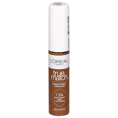 L'Oreal Paris True Match Radiant Serum Concealer with Hyaluronic Acid W9.5 Deep - 0.33 Fl. Oz. - Image 1