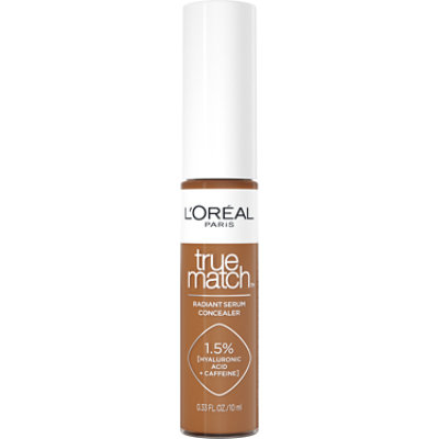 L'Oreal Paris True Match Radiant Serum Concealer with Hyaluronic Acid W9.5 Deep - 0.33 Fl. Oz. - Image 3