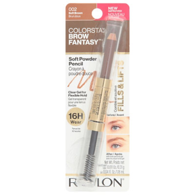 Revlon C/s Brow Fantasy Pencil/gel Sft Brown - 0.011 Oz. - Image 3