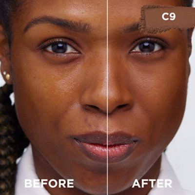 L'Oreal Paris True Match Super-Blendable Oil Free Makeup Powder C9 Deep - 0.34 Oz - Image 4