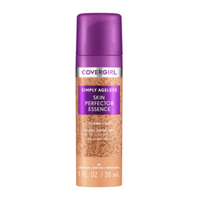 COVERGIRL Simply Ageless Skin Perfector Medium Foundation - 1 Fl. Oz. - Image 1