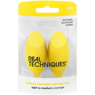 Paris Real Techniques Miracle Concealer Sponge - 2 Count - Image 1