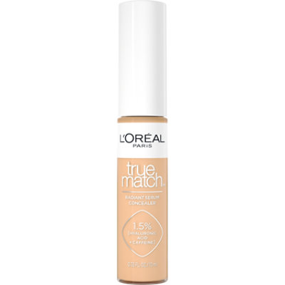 L'Oreal Paris True Match Radiant Serum Concealer with Hyaluronic Acid W6 Medium - 0.33 Fl. Oz. - Image 3