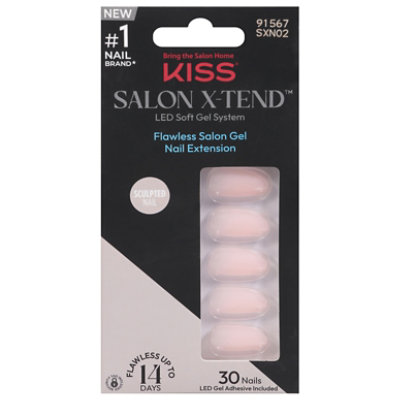 Kiss P Salon X-tend Gloria Nails  - 34 Count - Image 3