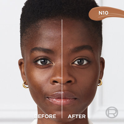 L'Oreal Paris True Match Radiant Serum Concealer with Hyaluronic Acid N10 Deep - 0.33 Fl. Oz. - Image 4