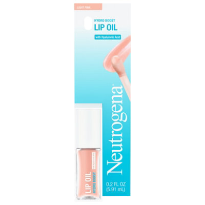 Neutrogena Hydro Boost Light Pink Lip Oil - 0.2 Oz - Image 2