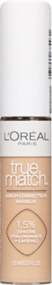 L'Oreal Paris True Match Radiant Serum Concealer N3 Light Medium - 0.33 Fl. Oz. - Image 4