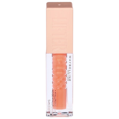 Maybelline Lifter Gloss Lip Gloss Makeup With Hyaluronic Acid Peach Ring - 0.18 Fl. Oz. - Image 2