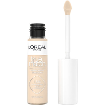 L'Oreal Paris True Match Radiant Serum Concealer with Hyaluronic Acid C2 Light - 0.33 Fl. Oz. - Image 1