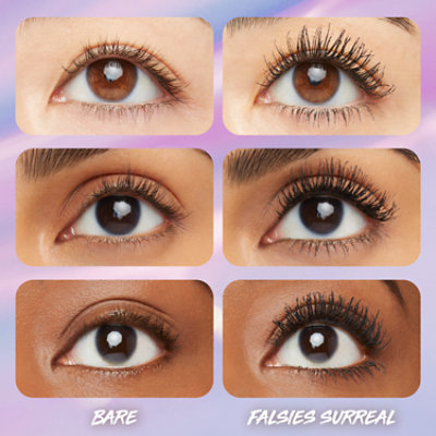 Maybelline The Falsies Surreal Extensions Waterproof Mascara Very Black - 0.33 Fl. Oz. - Image 5