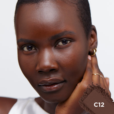 L'Oreal Paris True Match Super-Blendable Oil Free Makeup Powder C12 Deep - 0.34 Oz - Image 5