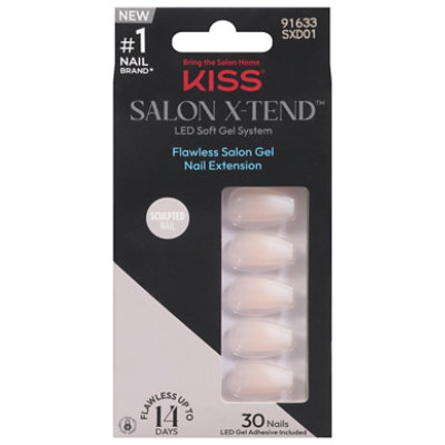 Kiss Salon Xtend Words Pressed On Nails - 34 Count - Image 3