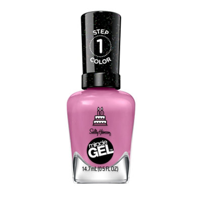 Sally Hansen Miracle Gel Figgin' Love Lacquer Nail Polish - 0.5 Fl. Oz. - Image 1