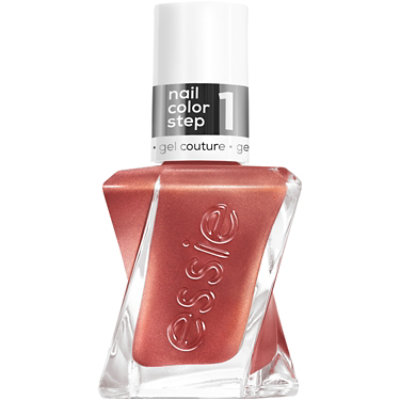 gel couture by essie gel-like nail polish vegan neutral multi-faceted - 0.46 Fl. Oz. - Image 1