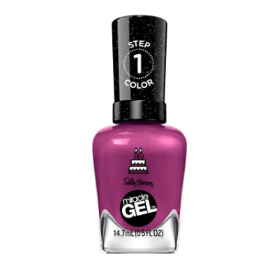 Sally Hansen Miracle Gel Brewberry Nail Polish - 0.5 Fl. Oz. - Image 1