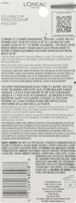 L'Oreal Paris Voluminous Panorama Mascara Washable Volumizing Blackest Black - 0.33 Fl. Oz. - Image 4