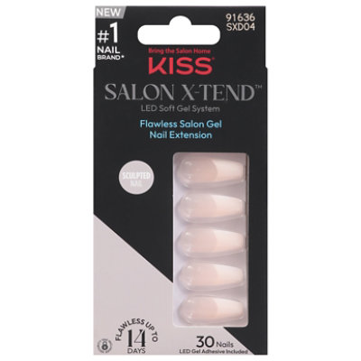 KISS Salon Xtend Trustfal Pressed On Nails - 34 Count - Image 3