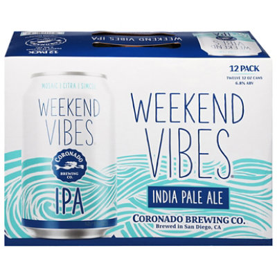Coronado Brewing Weekend Vibes Ipa Cans - 12-12 Fl. Oz. - Image 1