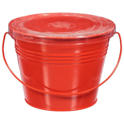 Empire Candle Company Painted Citro Pail Red 18 Oz - Ounce - safeway