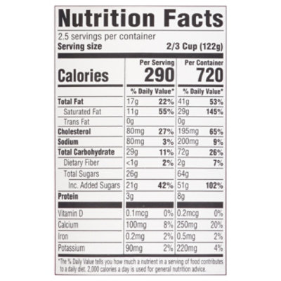 Alecs Ice Cream Strawberry Crumble Organic - 14 Fl. Oz. - Image 4