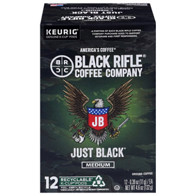 Black Rifle Coffee Medium Roast Pod 12 Count - 4.68 Oz