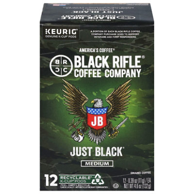 Black Rifle Coffee Medium Roast Pod 12 Count - 4.68 Oz - Image 1