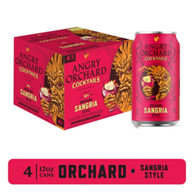 Angry Orchard Cocktails Orchard Sangria In Cans - 4-12 Fl. Oz. - Image 1