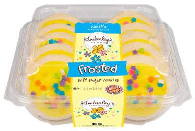 Kb Vanilla Frosted Cookies Spring Yellow - 13.5 Oz - Image 1