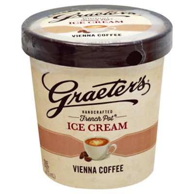 Graeter Vienna Coffee Ice Cream - 16 O - Image 1