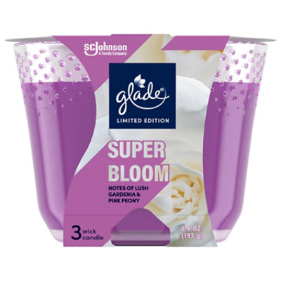 Glade Candle Super Bloom  - 6.8 Oz - Image 1