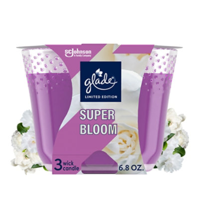 Glade Candle Super Bloom  - 6.8 Oz - Image 2