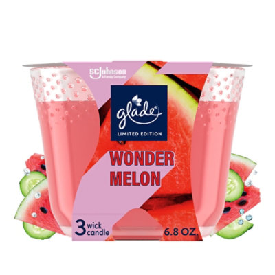 Glade Candle Wonder Melon - 6.8 Oz - Image 2