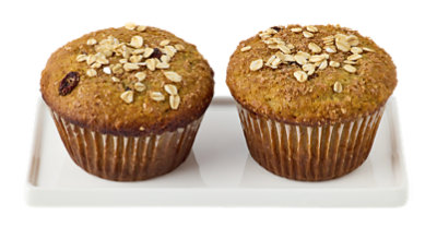 Kosher Raisin Bran Muffins 2 Count - Each - Image 1